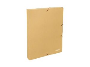 Složka M box 3cm s gumkou A4 béžová