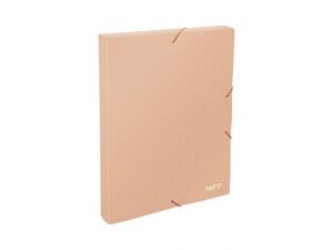 Složka M box 3cm s gumkou A4 růžová