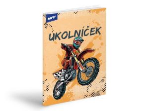 Úkolníček MFP A6 Motorka