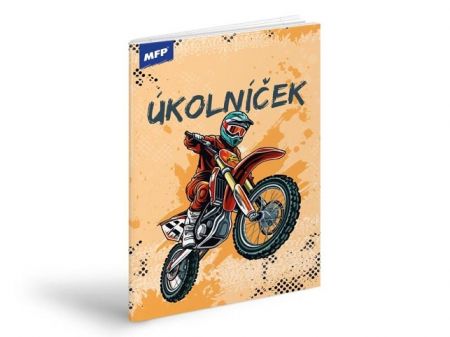 Úkolníček MFP A6 Motorka