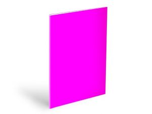 Obal na sešity A5 NEON pink, 180mic