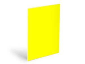 Obal na sešity A5 NEON yellow, 180mic
