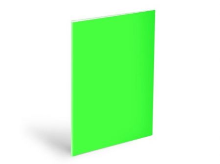 Obal na sešity A4 NEON green, 180mic