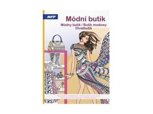 Omalovánky antistresové Módní butik 210x290mm/32s