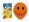 Balonek M smile 23cm mix