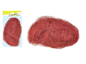 Dekorační sisal 20g červený