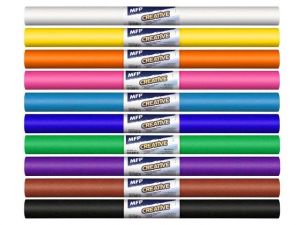 Krepový papír role 50x200cm mix barev 10ks základní