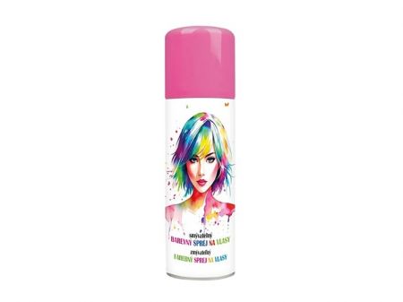 Spray na vlasy 141 růžový 125ml