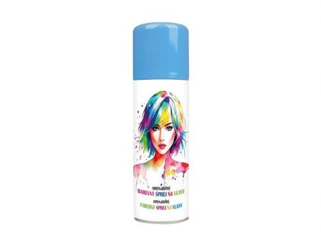 Spray na vlasy 141 modrý světlý 125ml