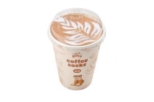 Gifty - Ponožky 43-45 Gifty - COFFEE LATTE
