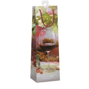 ARGUS Dárková papírová taška na víno (12 x 40 cm) 07370392h