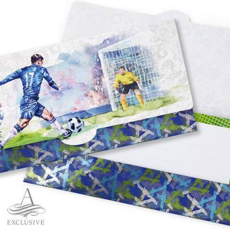 ARGUS Obálka s kartičkou futbalista 87-6011