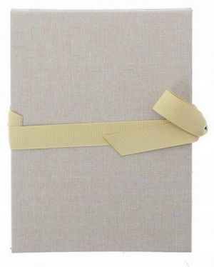 Fotoalbum na zavazování 15x21/12 LP68 LINEN CREAM