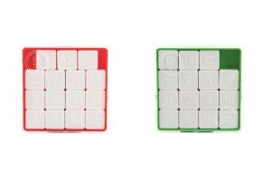 Hra 15 hlavolam přesouvačka plast 7,5x7,5cm