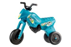 Odrážedlo ENDURO Yupee velké TYRKYSOVÉ (větší-odstrkovadlo)