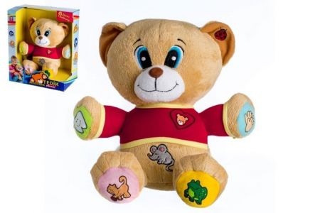 Medvěd Tedík česky mluvící 30cm 