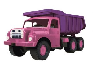 Auto Tatra 148 plast 73cm v krabici RŮŽOVÁ (T148)