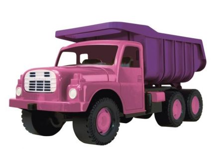 Auto Tatra 148 plast 73cm v krabici RŮŽOVÁ (T148)