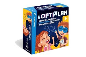 Optiklam společenská hra v krabici 22x22x7cm