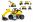 Bagr žlutočerný Giga Trucks plast 62cm v krabici 