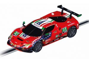 Auto Carrera GO!!! Ferrari 296 GT3 "AF Corse, No.21" plast 11cm na kartě