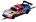 Auto Carrera GO!!! Ford Mustang GT3 Champion Spirit plast 11cm na kartě