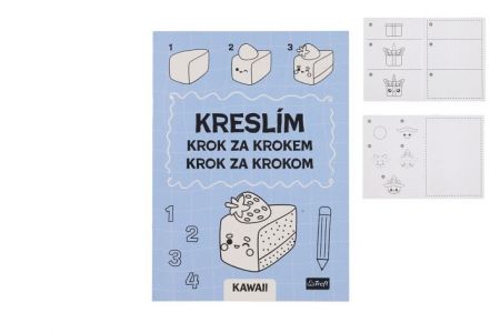 Pracovní sešit Kreslím krok za krokem 20x27,5cm