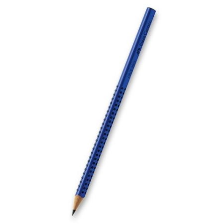 FABER CASTELL Trojhranná grafitová tužka 2=B modrá