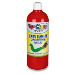 Tempera PASUTO Toy color 1 l červená 08 světlá