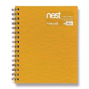Linkovaný blok NEST A5 120 listů zlatožlutý