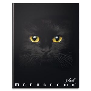 Školní sešit šitý A4 linka PIGNA Monocromo Black