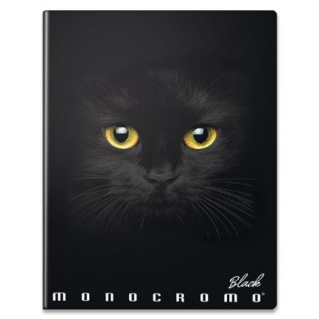 Školní sešit šitý A4 linka PIGNA Monocromo Black