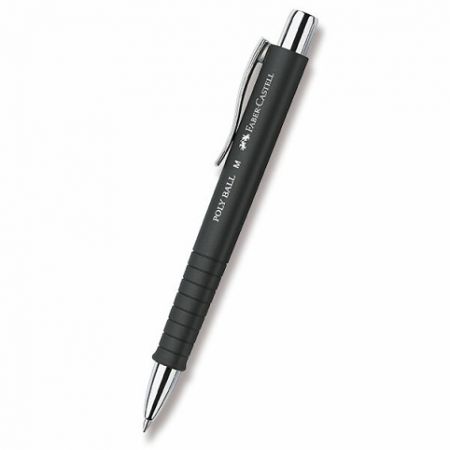 Kuličková tužka Faber-Castell 241 Poly Ball M černá 