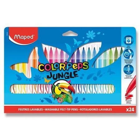 Dětské fixy Maped Color‚Peps Jungle 24ks