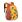 Batoh Boll Bunny 6 l sunflower/flame