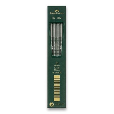Grafitové tuhy Faber-Castell TK 9071 2 mm, různá tvrdost tvrdost H