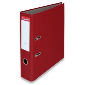 Pákový pořadač Esselte Economy A4, 75 mm, bordeaux