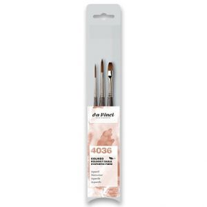 Sada štětců da Vinci Colineo Synthetics souprava, 3 ks