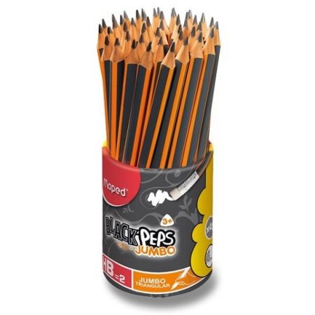 Tužka Maped Black'Peps Jumbo bez pryže