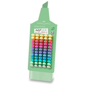 Zvýrazňovač Faber-Castell Textliner 1546 stojánek, 60 ks