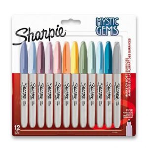 Permanentní popisovač Sharpie Fine Mystic sada 12 barev