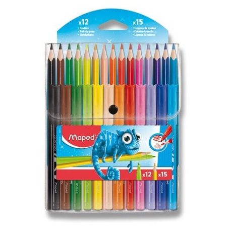 Sada Maped Color'Peps Ocean 12 fix + 15 pastelek