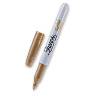 Permanentní popisovač Sharpie Metallic zlatý