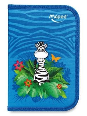 Penál 1-patro plněný Maped Tatoo motiv Jungle