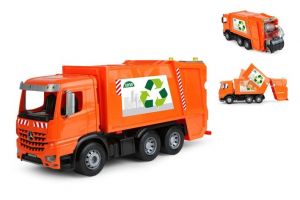 Auto popelář Worxx plast 53cm Mercedes Arocs v krabici 54x26x20cm