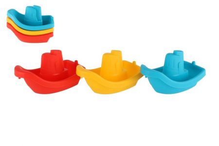 Loď do vody 3ks plast 15cm 6m+