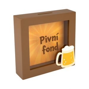 ALBI 3D pokladnička v  rámečku - Pivní fond