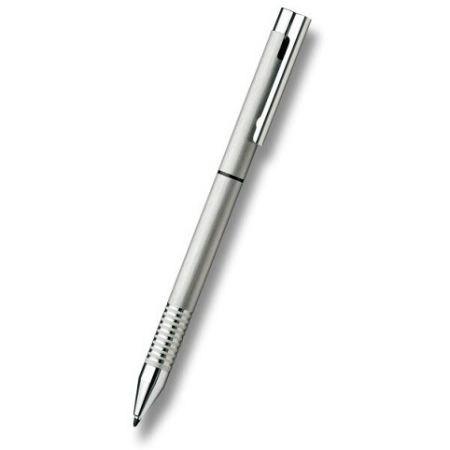 Lamy Twin Pen Logo Brushed Steel - 2funkční tužka