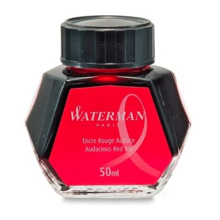Lahvičkový inkoust Waterman - červený