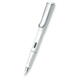 Plnicí pero Lamy Safari Shiny White - hrot M